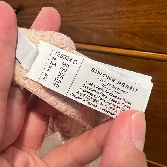 Simone Perele Comete Moulded Underwire Bra 32D - Picture 2 of 4